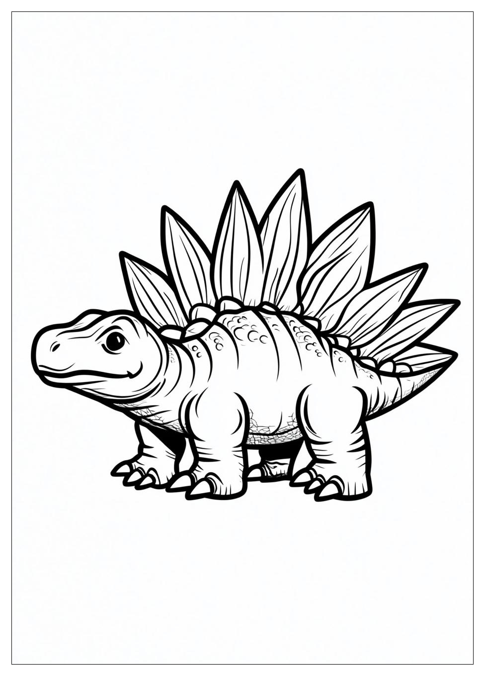Stegosaurus Ausmalbilder 14