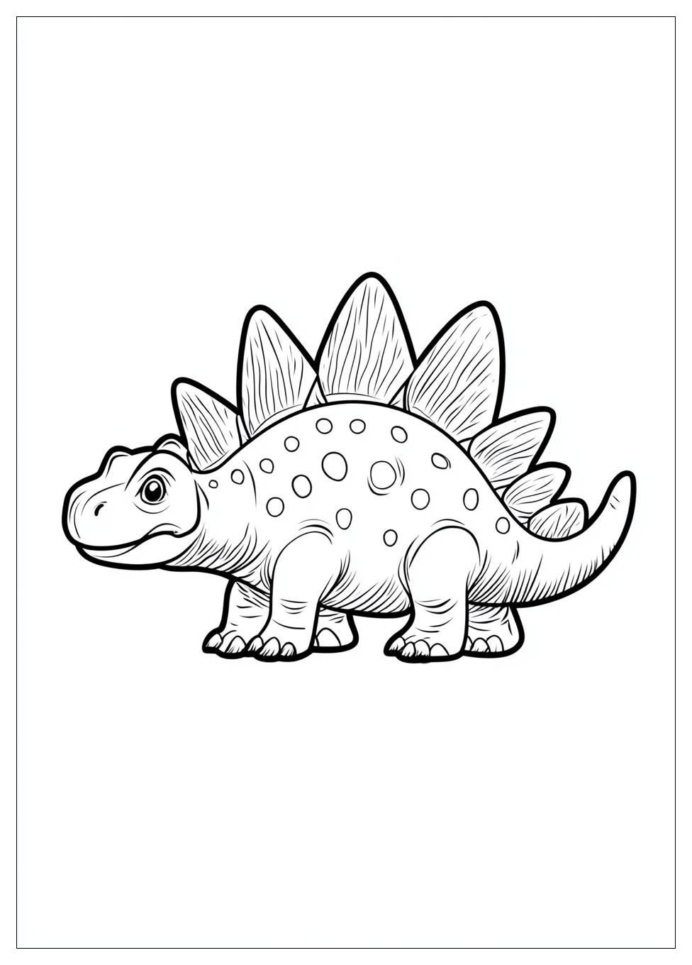 Stegosaurus Ausmalbilder 17
