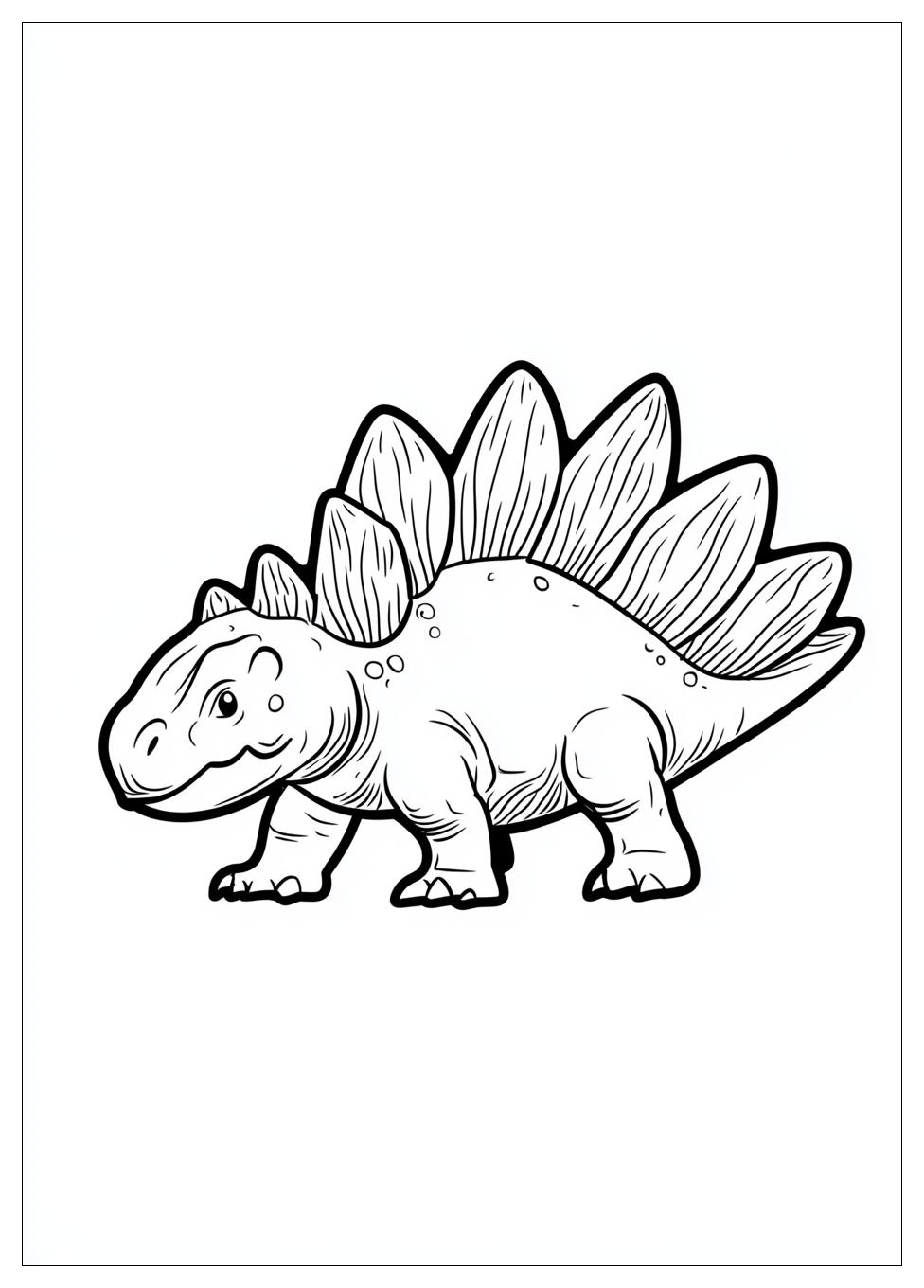 Stegosaurus Ausmalbilder 18