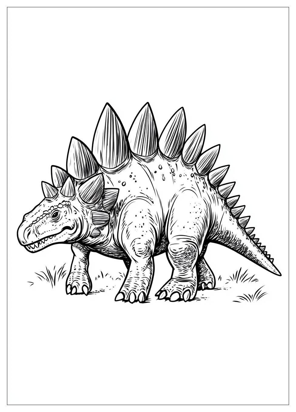 Stegosaurus Ausmalbilder 19