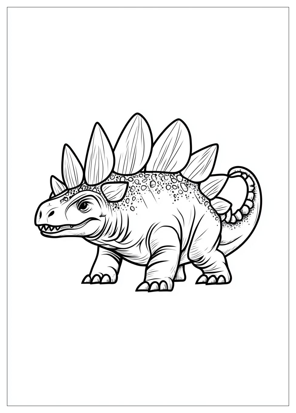 Stegosaurus Ausmalbilder 20