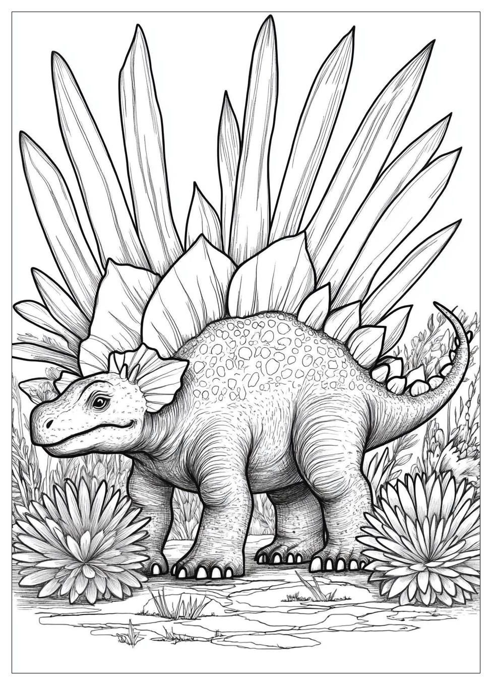 Stegosaurus Ausmalbilder 21