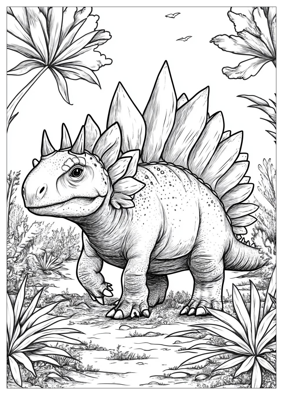 Stegosaurus Ausmalbilder 22