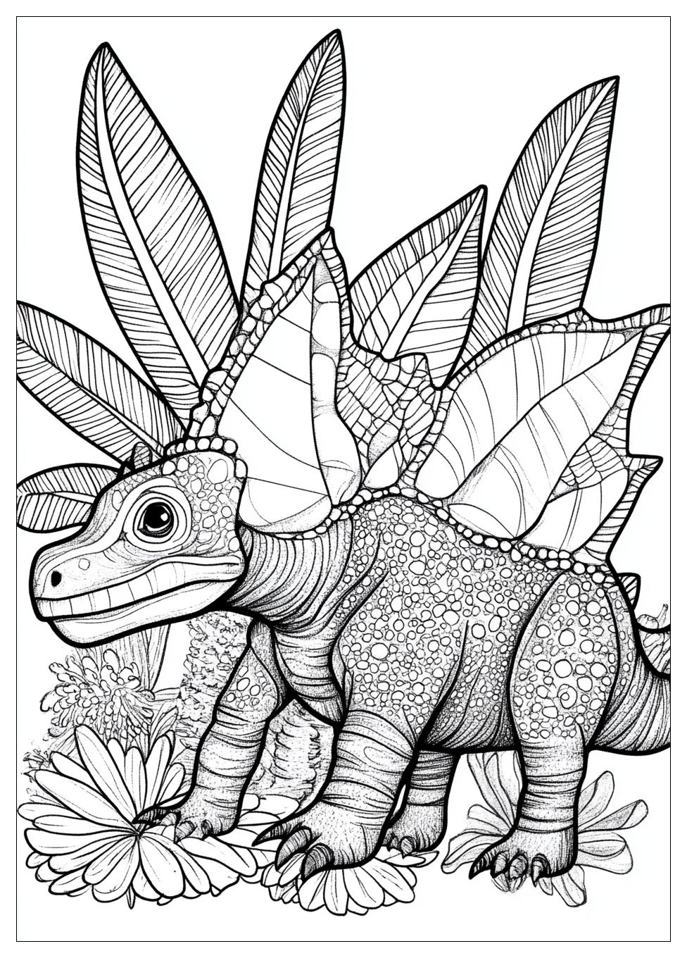Stegosaurus Ausmalbilder 23