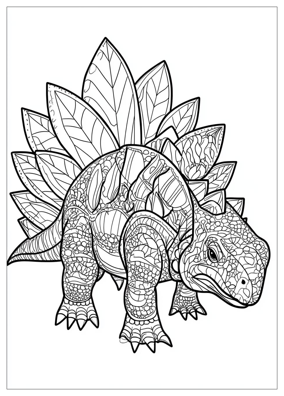 Stegosaurus Ausmalbilder 24