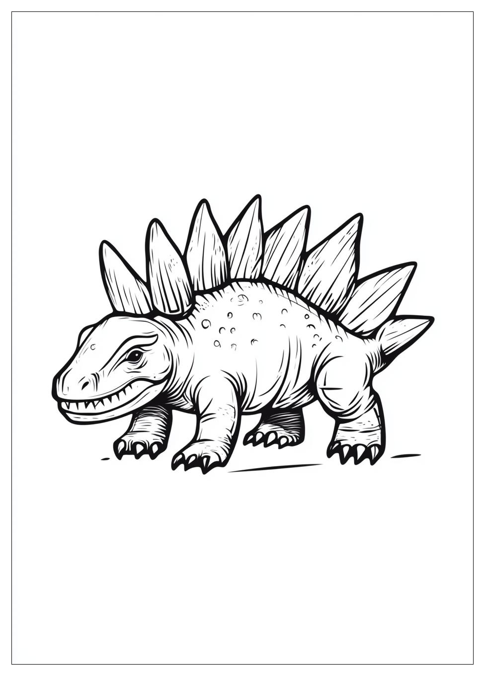 Stegosaurus Ausmalbilder 9