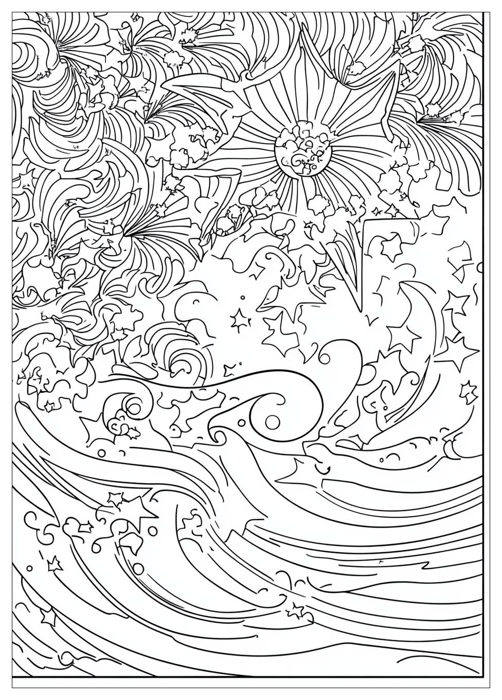 Sternschnuppe Ausmalbilder 11