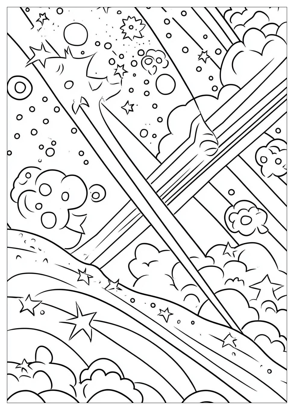 Sternschnuppe Ausmalbilder 13