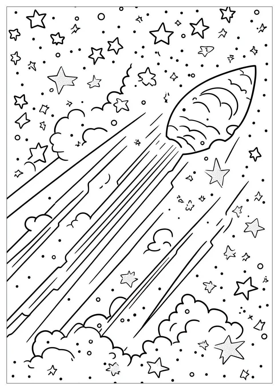 Sternschnuppe Ausmalbilder 17