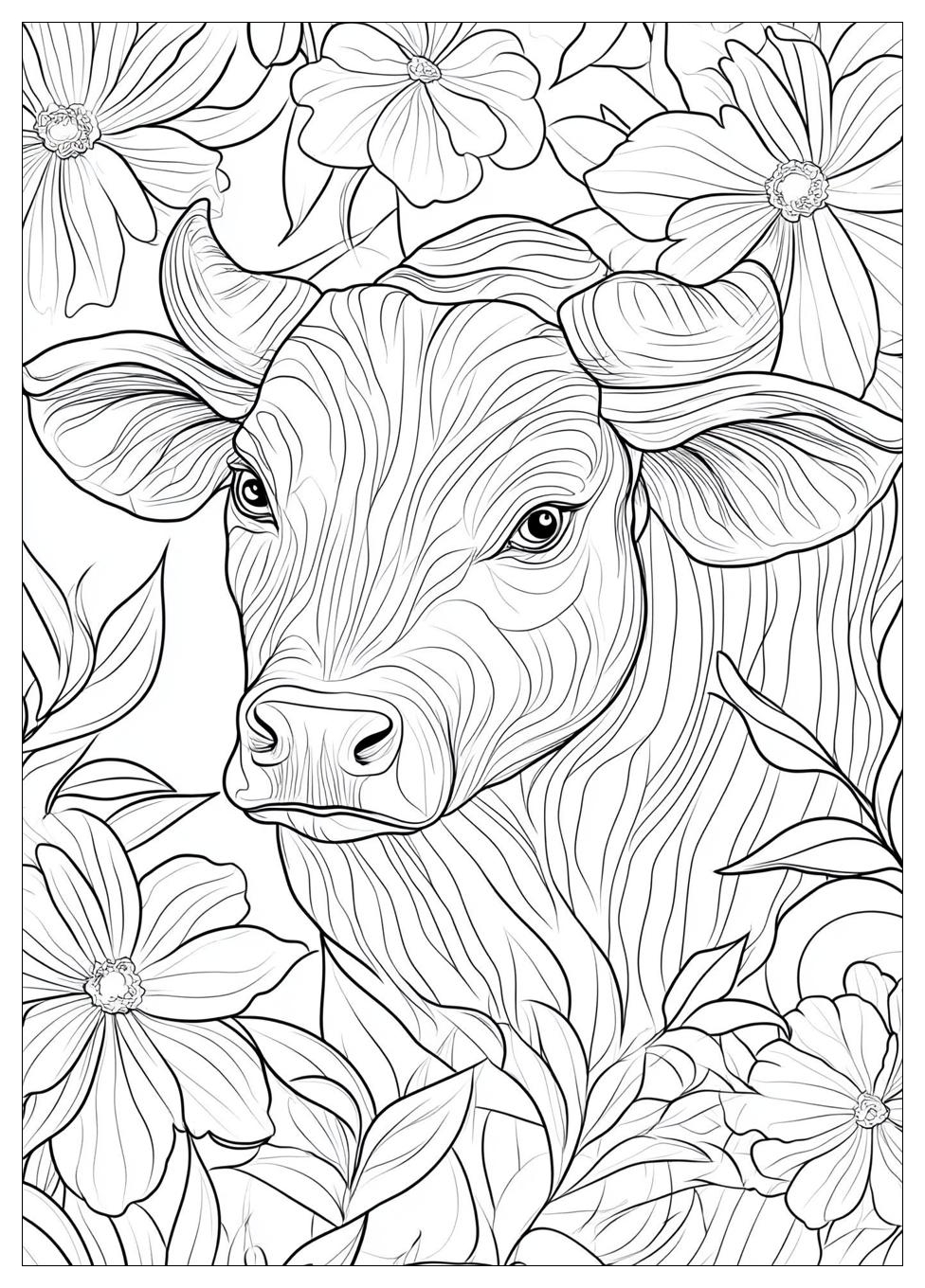 Stier Ausmalbilder 17
