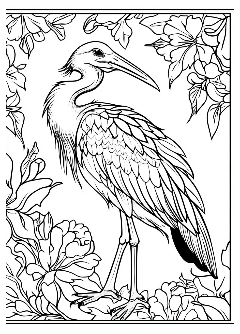 Storch Ausmalbilder 10