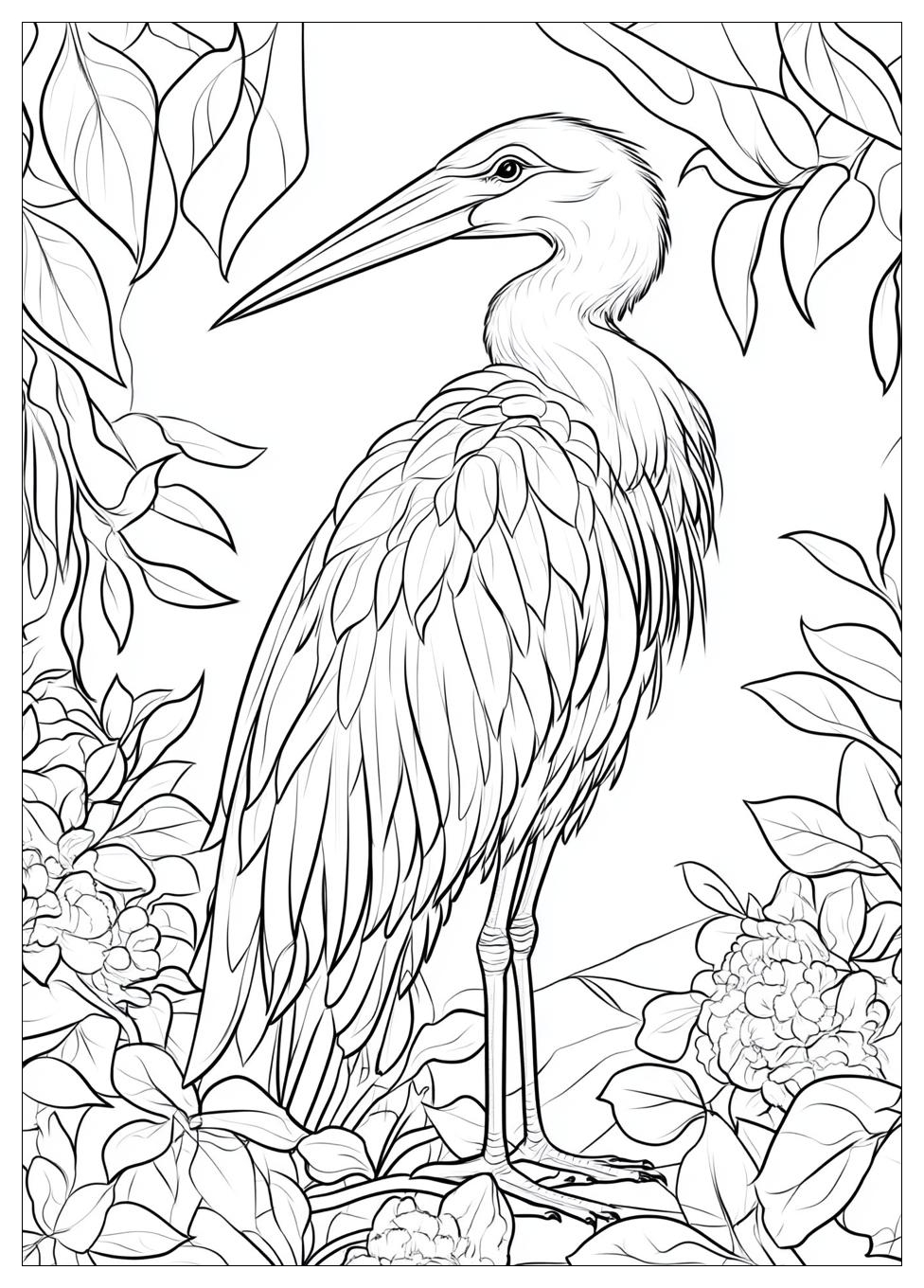 Storch Ausmalbilder 15