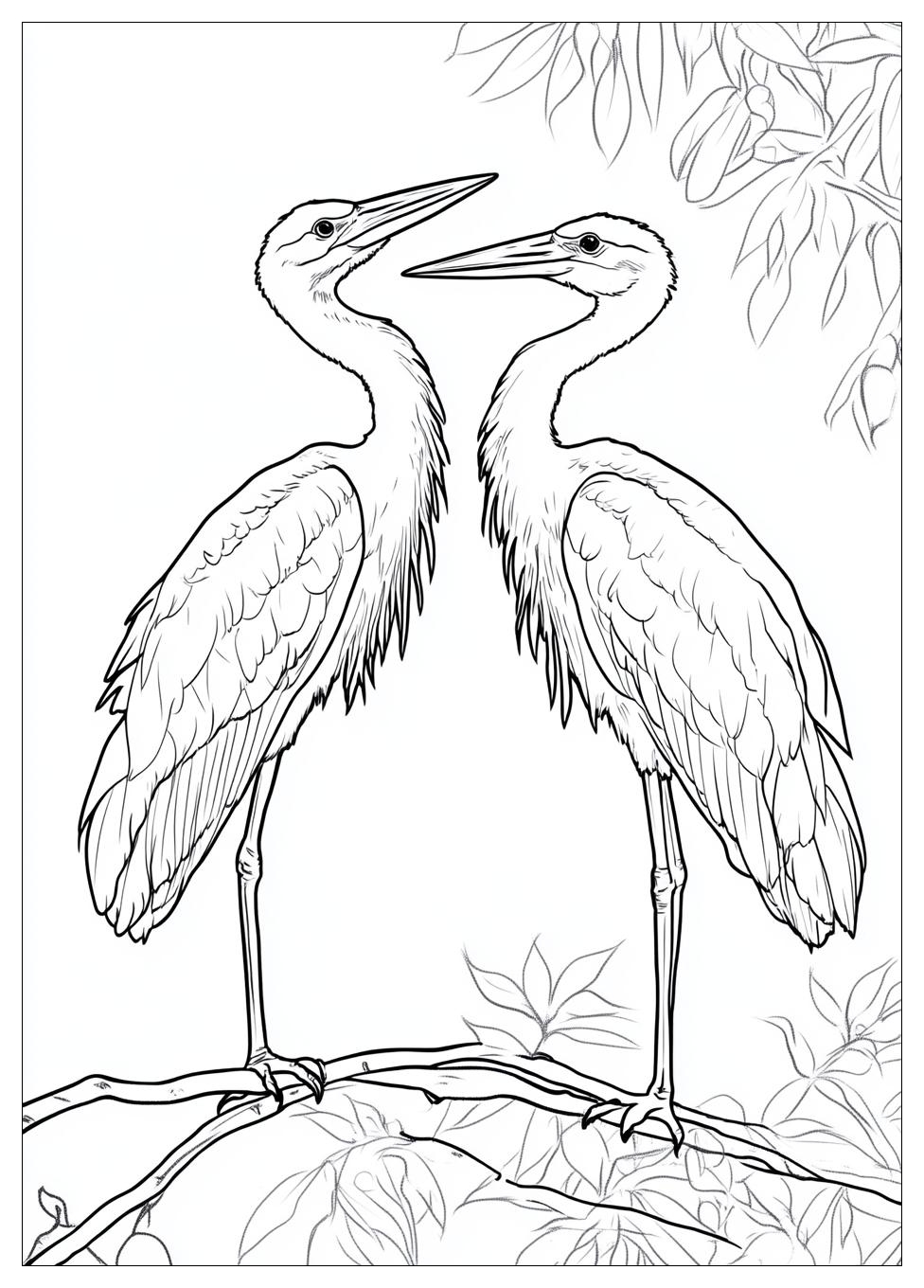 Storch Ausmalbilder 16