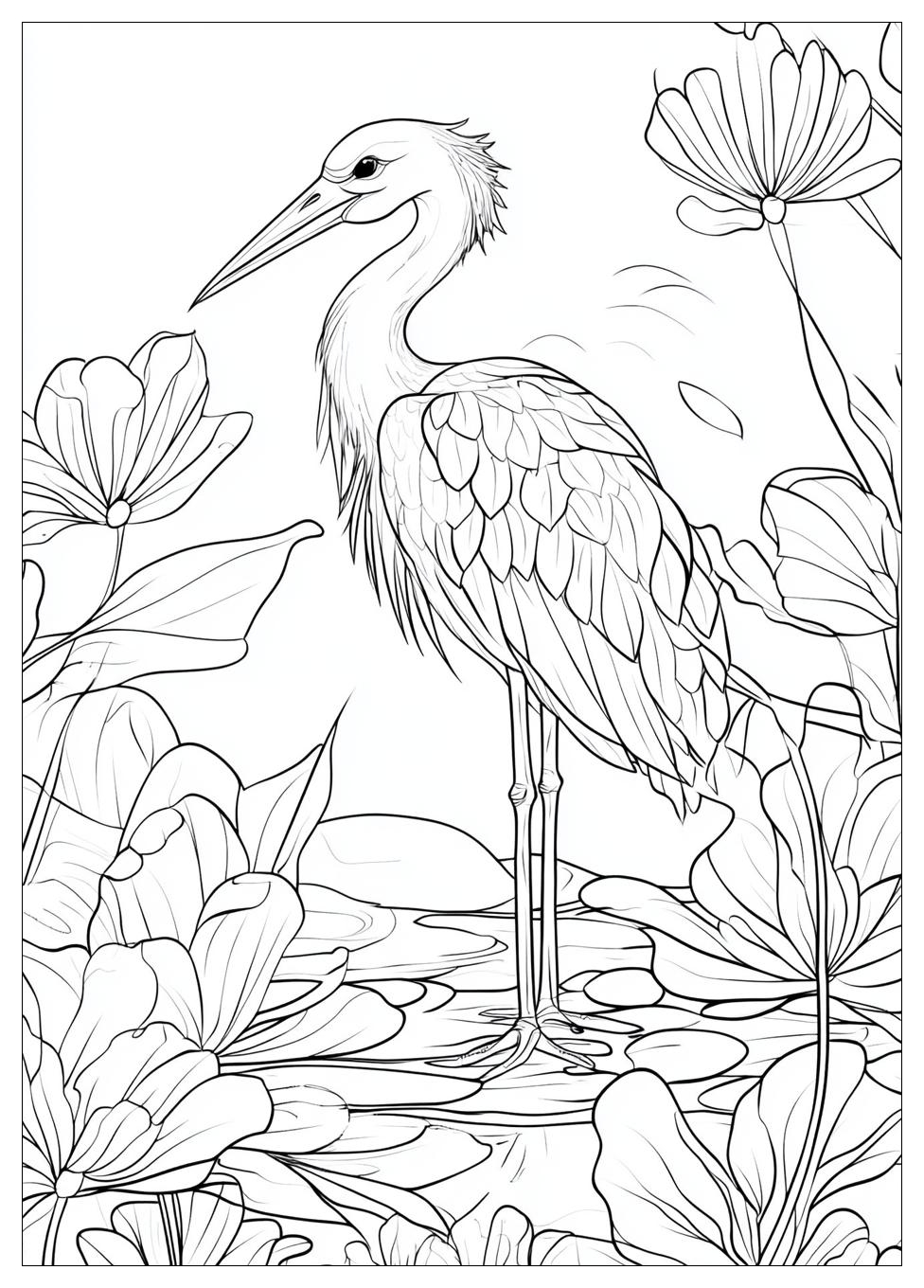 Storch Ausmalbilder 17