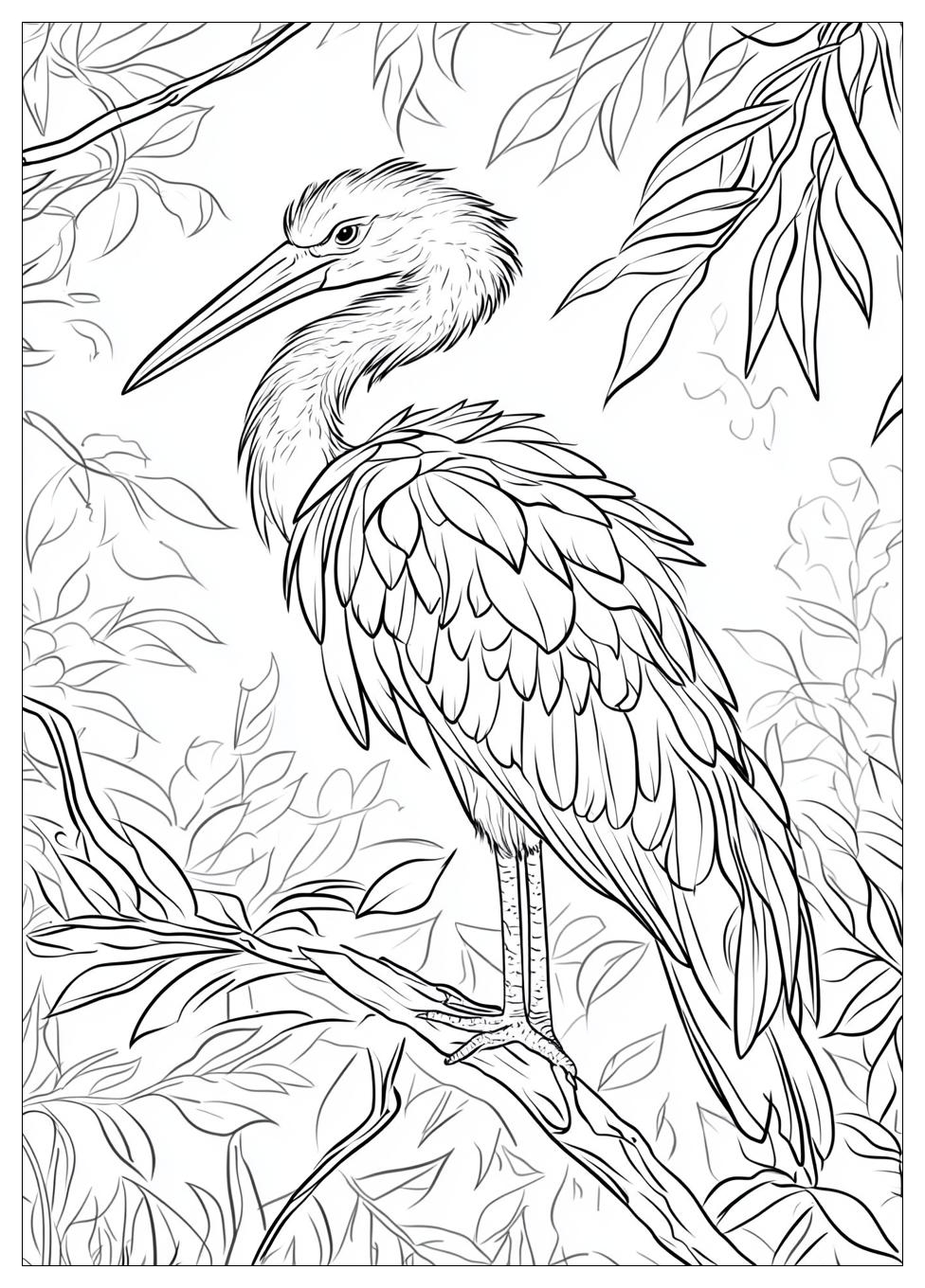 Storch Ausmalbilder 18