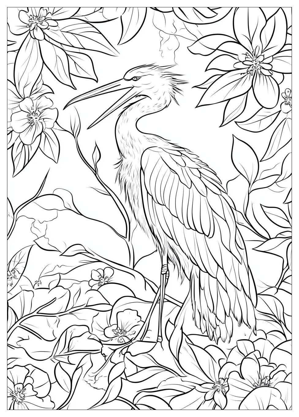 Storch Ausmalbilder 19
