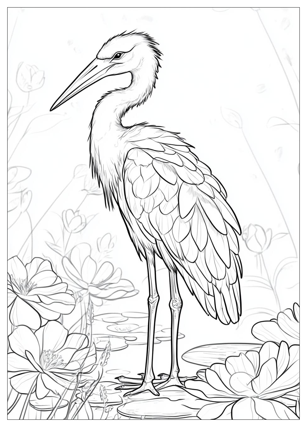 Storch Ausmalbilder 20