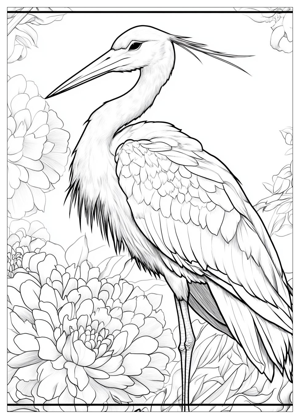 Storch Ausmalbilder 6