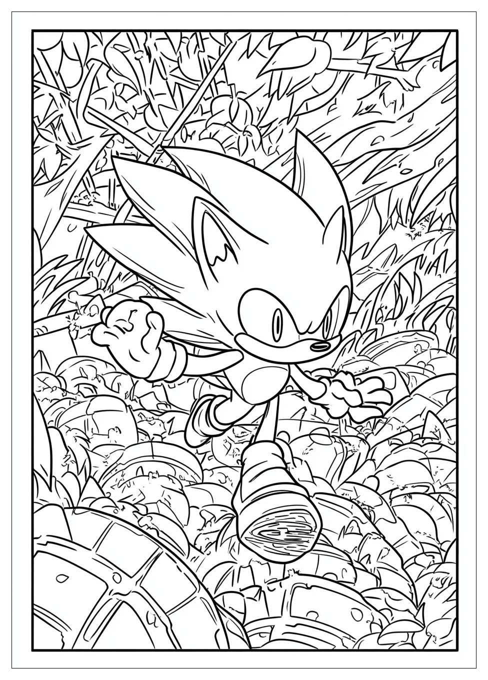 Super Sonic Ausmalbilder 10