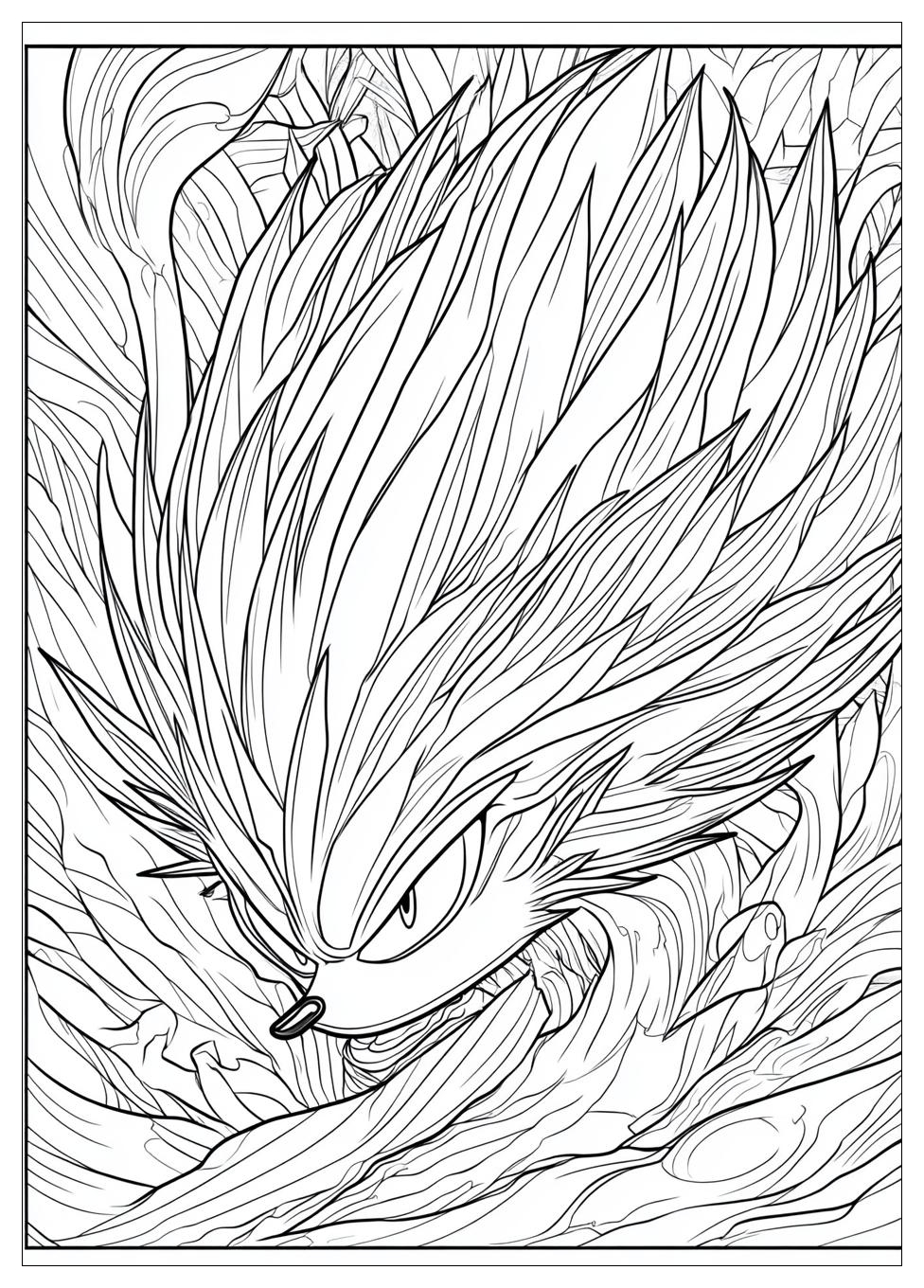 Super Sonic Ausmalbilder 11