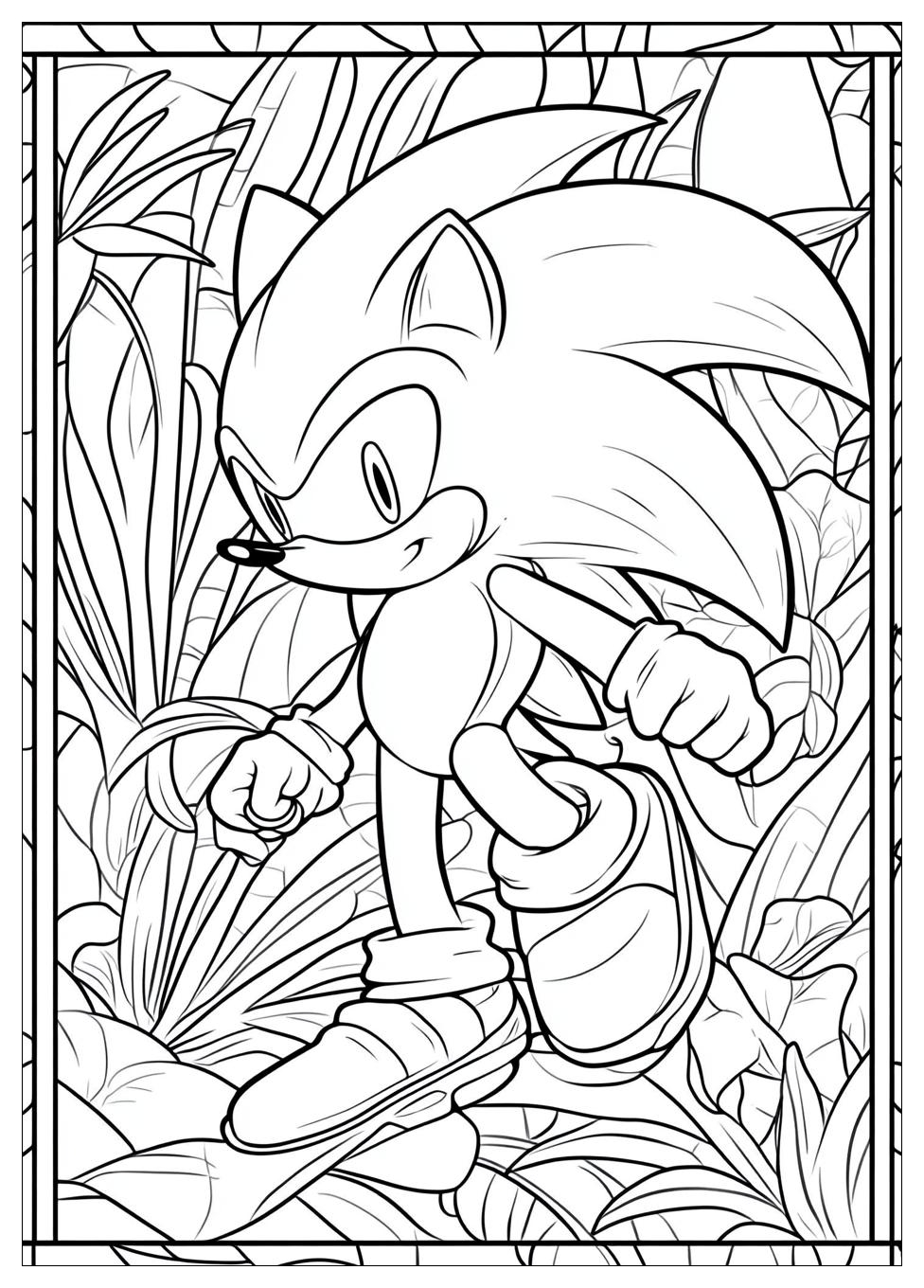 Super Sonic Ausmalbilder 15