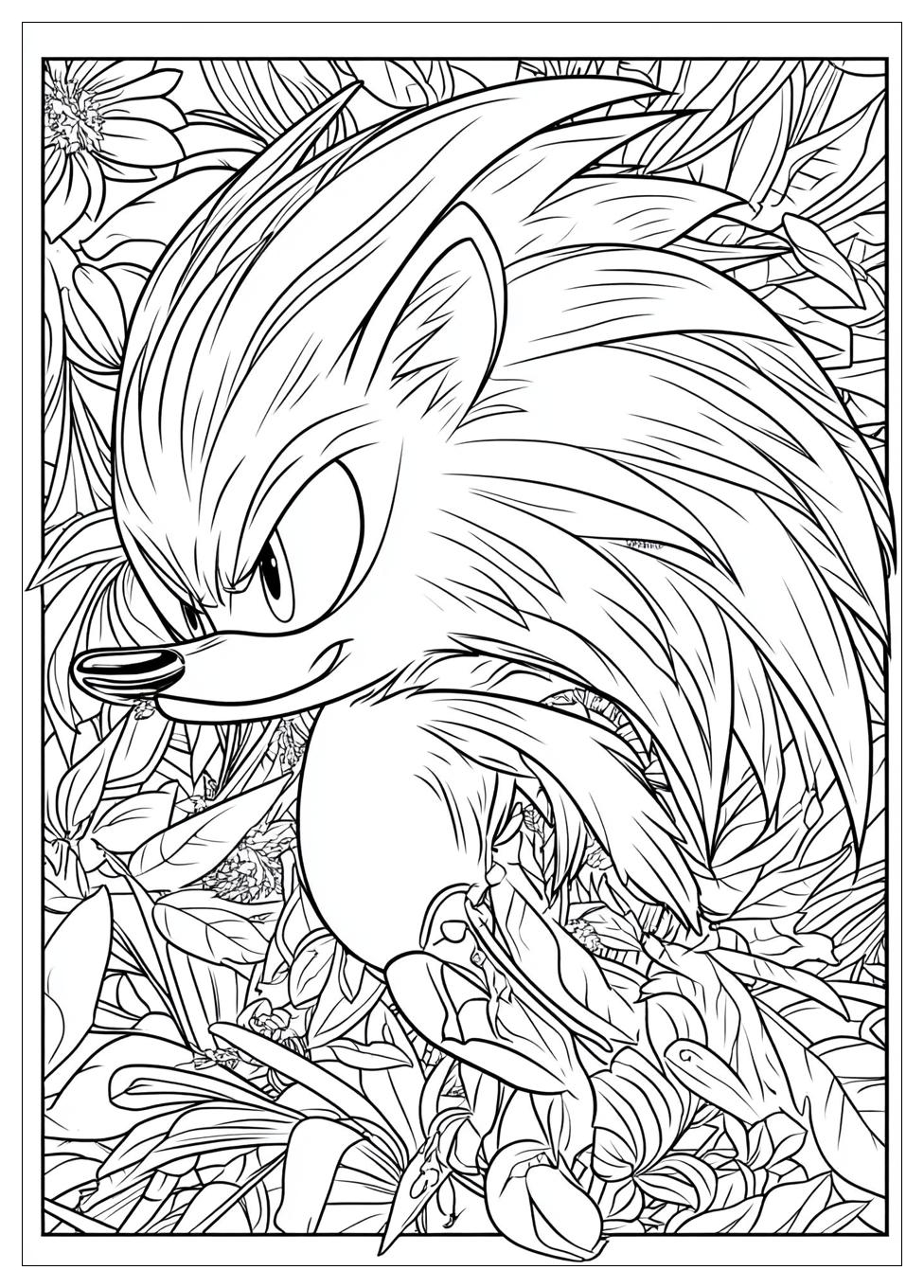 Super Sonic Ausmalbilder 22