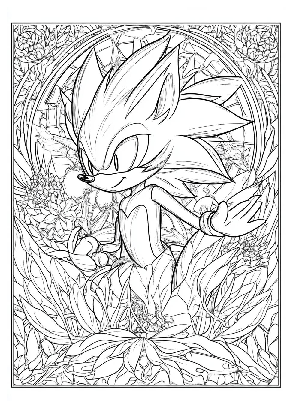 Super Sonic Ausmalbilder 4