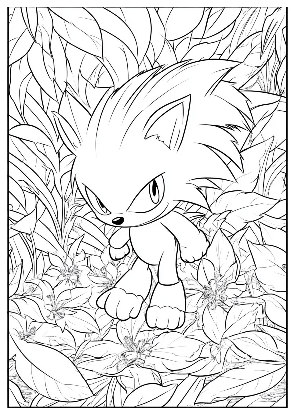Super Sonic Ausmalbilder 8