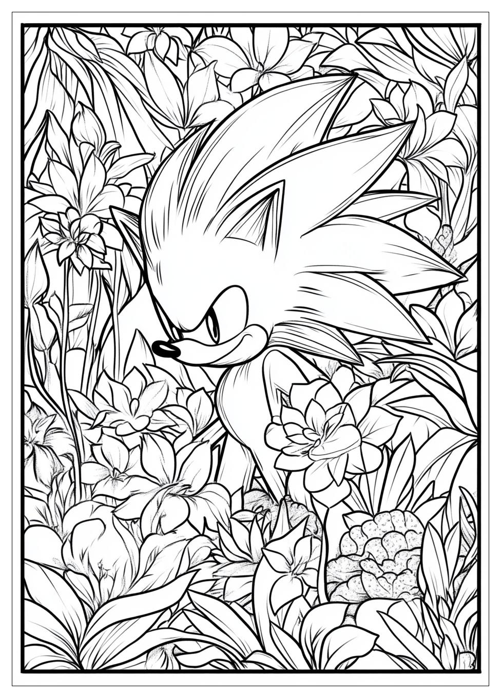 Super Sonic Ausmalbilder 9