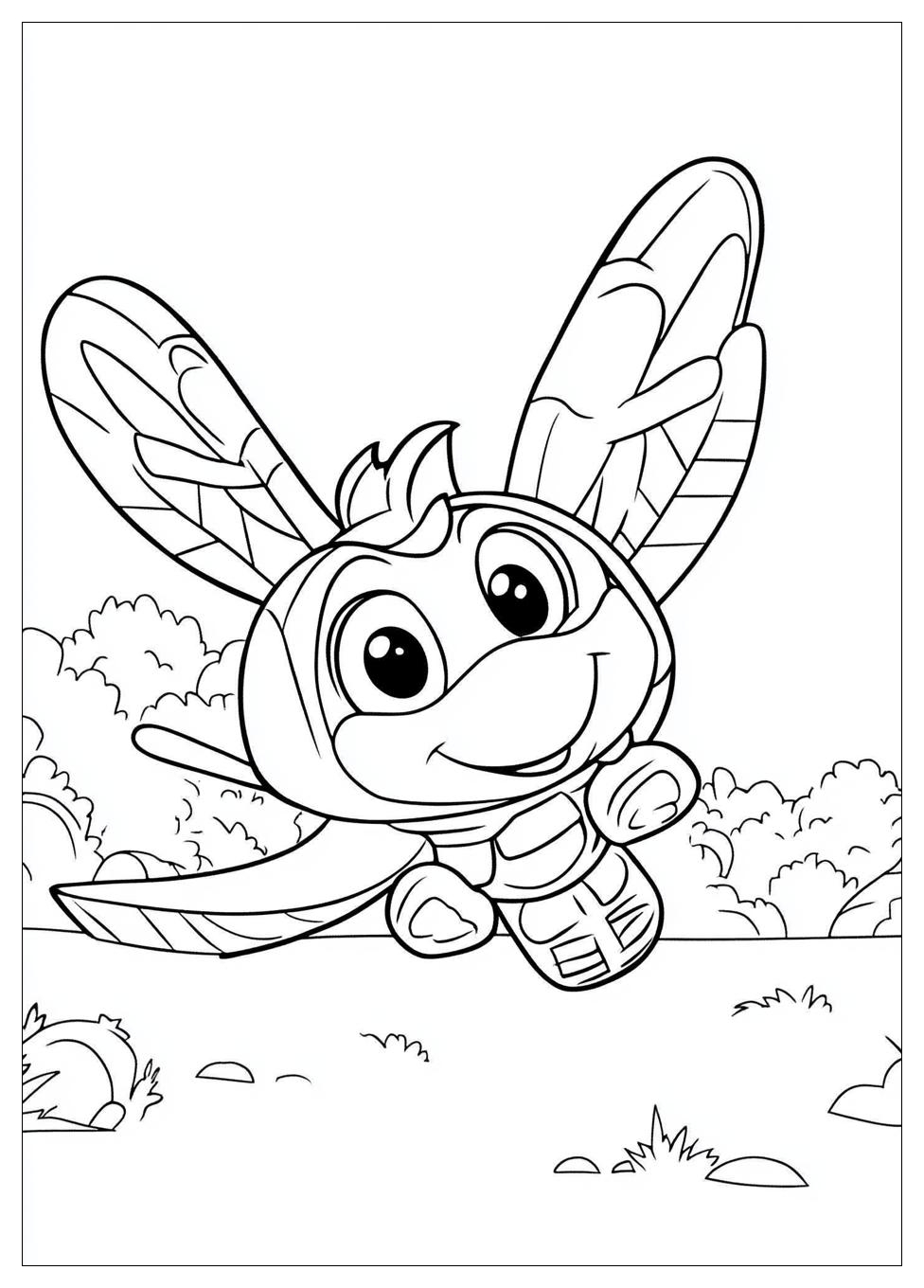 Super Wings Ausmalbilder 14