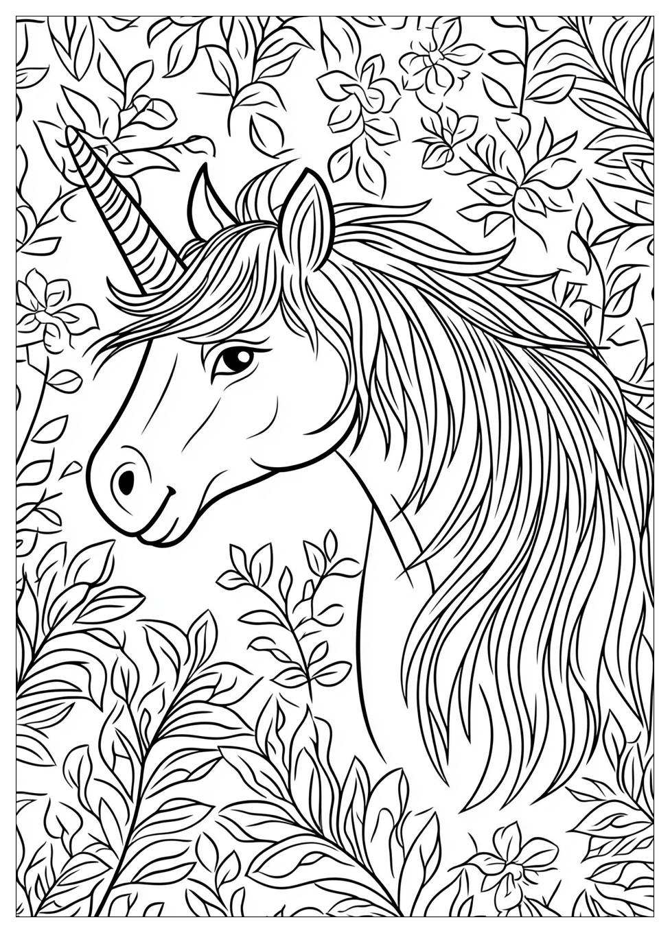 Süß Einhorn Ausmalbilder 18