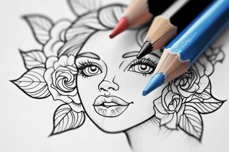 Tattoo Ausmalbilder : Deine Tattoo-Inspiration zum Ausmalen