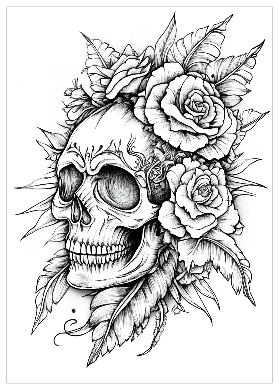 Tattoo Ausmalbilder 13