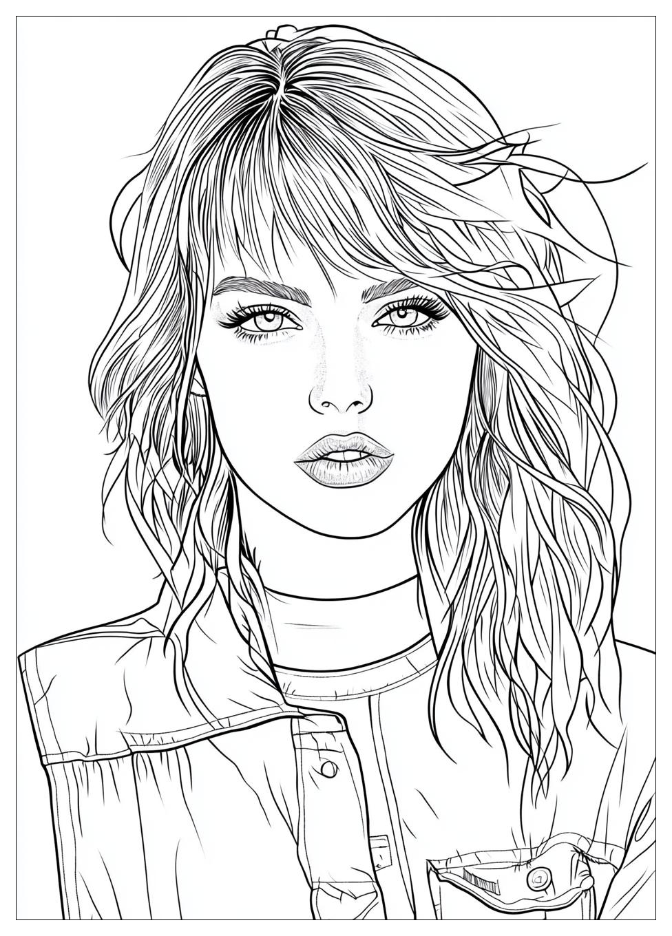 Taylor Swift Ausmalbilder 10