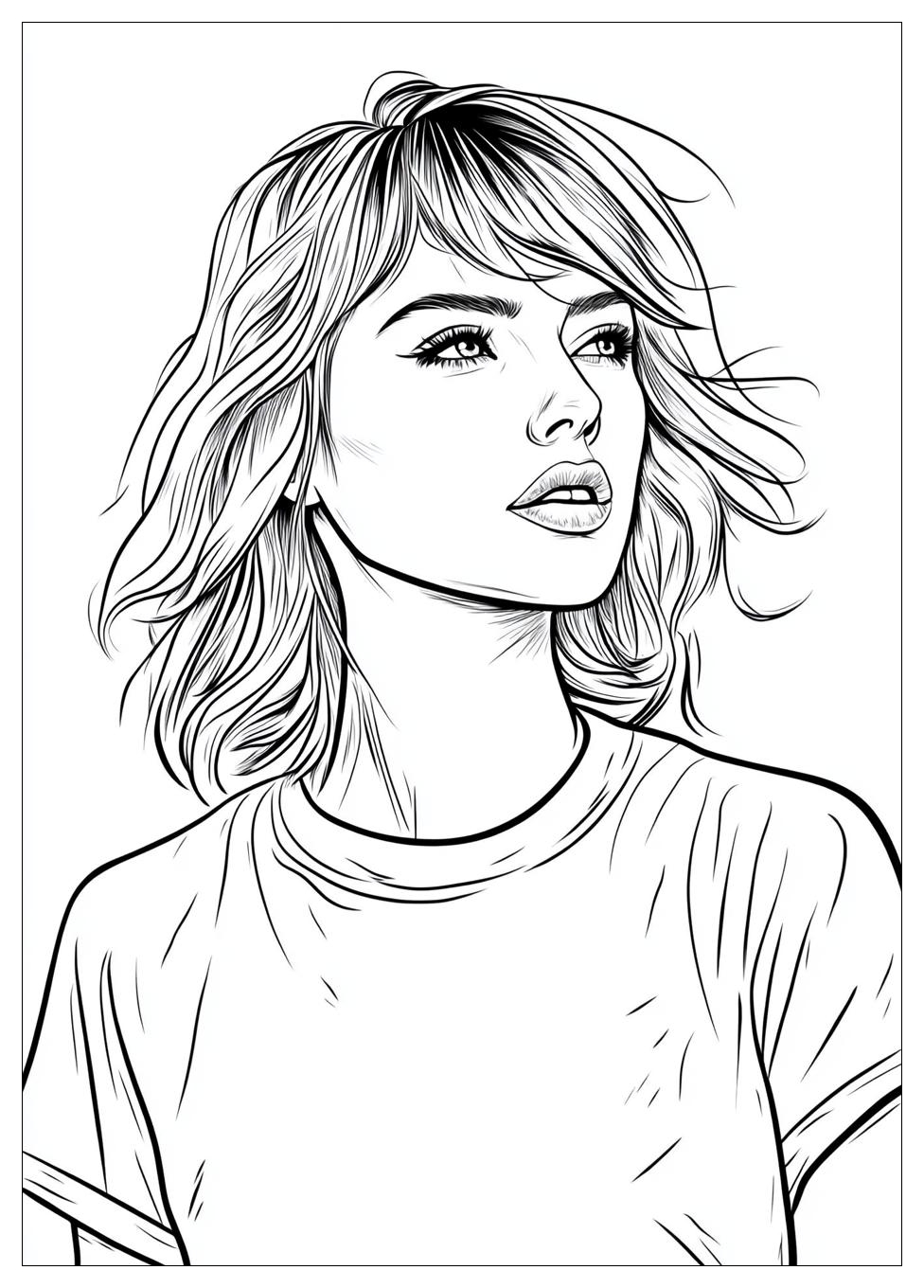 Taylor Swift Ausmalbilder 11