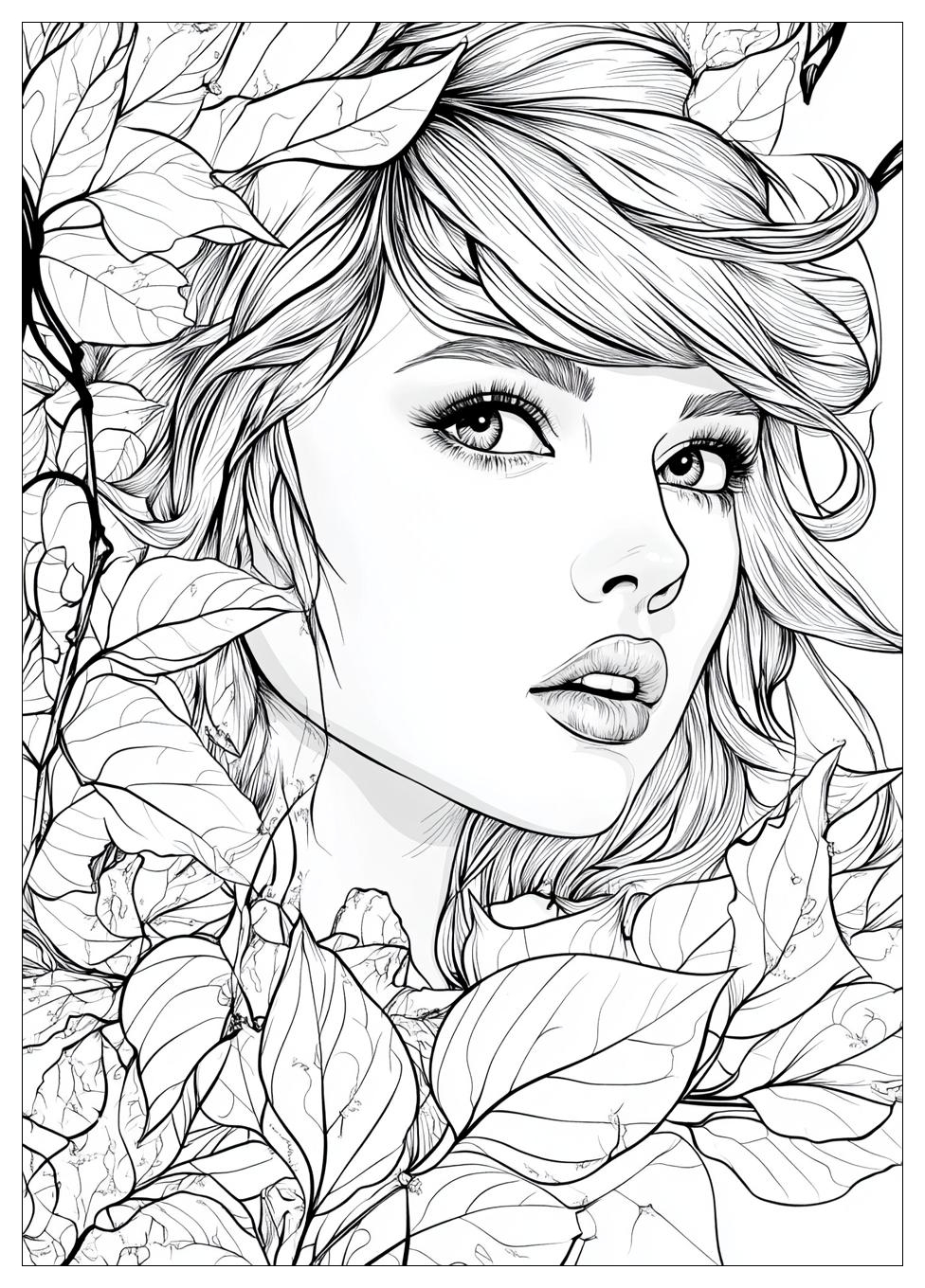 Taylor Swift Ausmalbilder 15