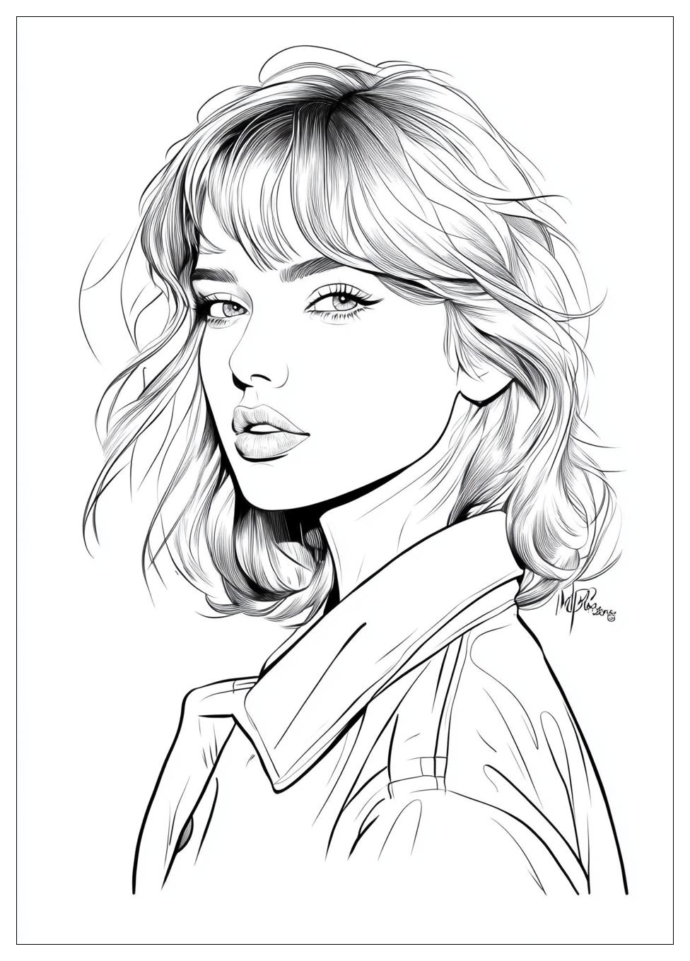 Taylor Swift Ausmalbilder 2