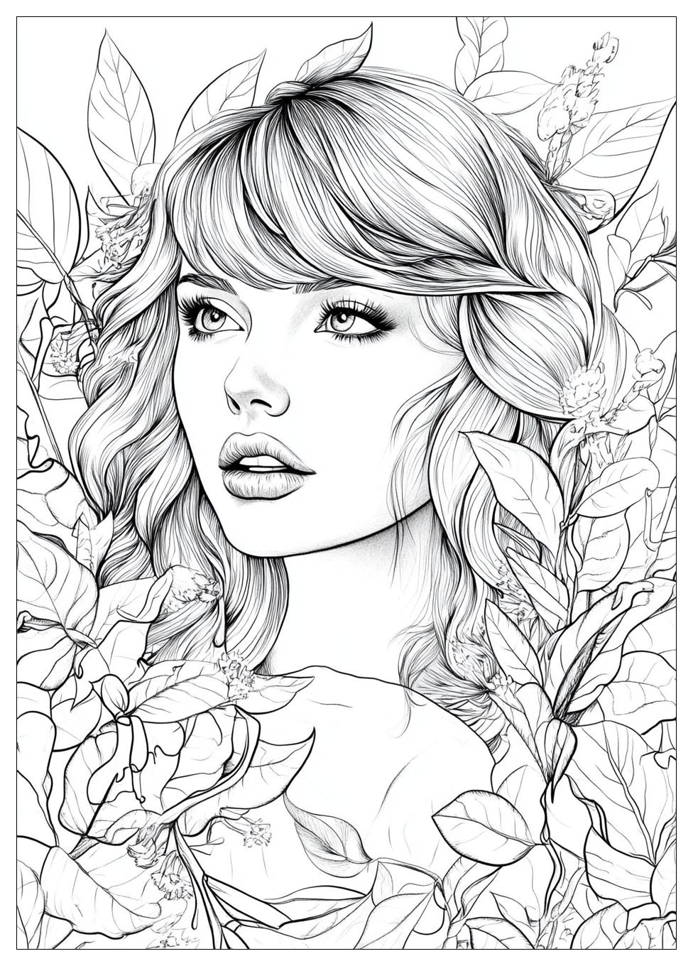 Taylor Swift Ausmalbilder 20