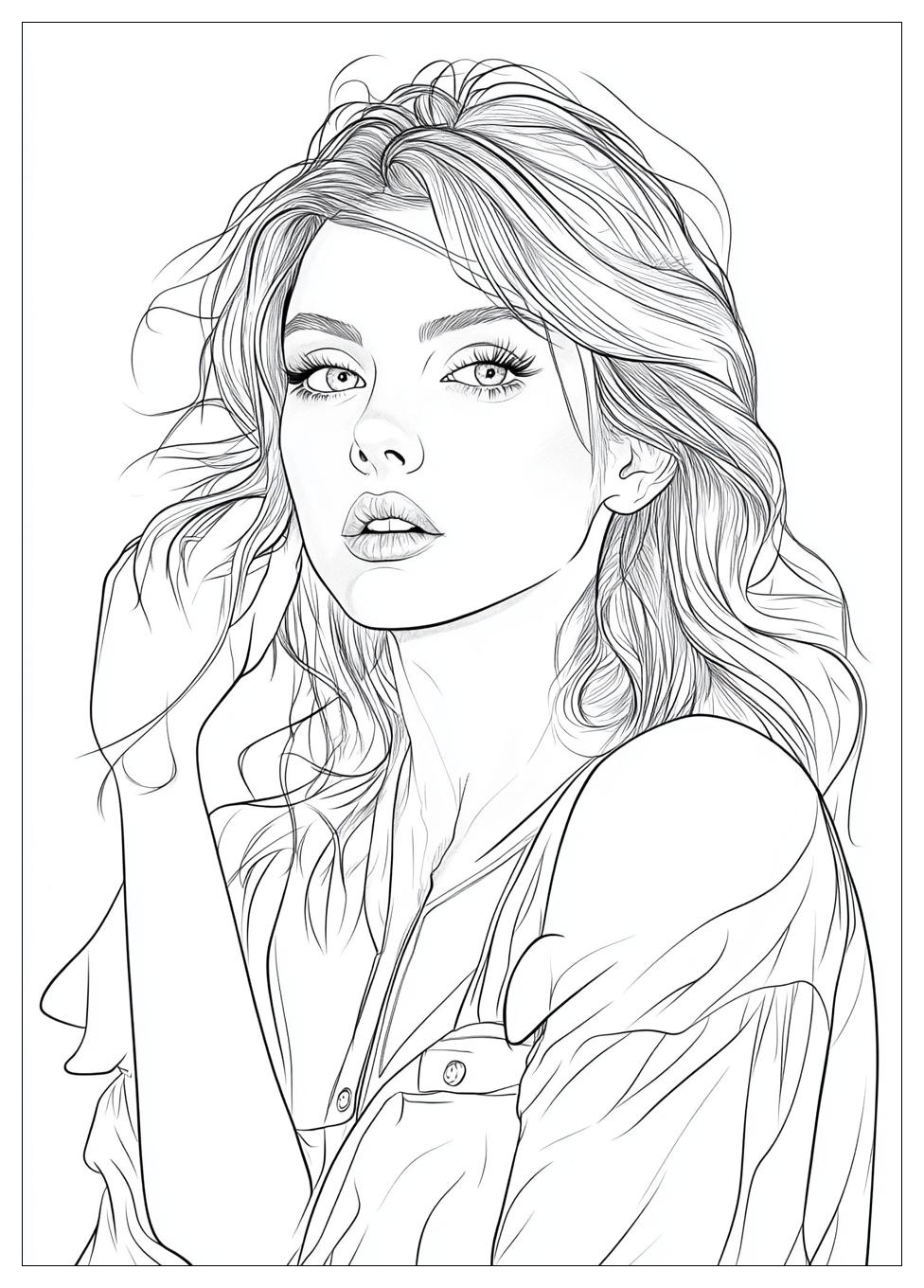 Taylor Swift Ausmalbilder 23