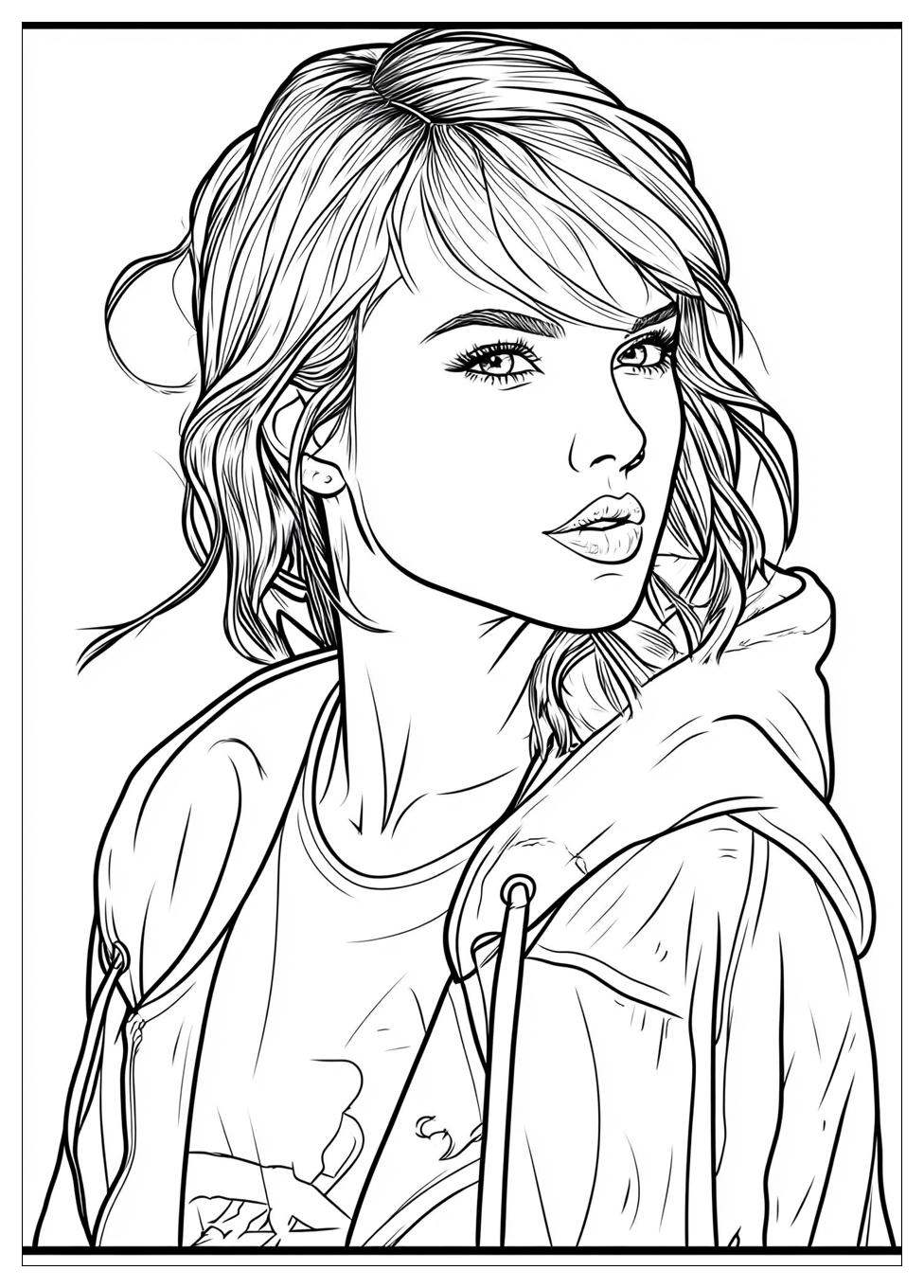 Taylor Swift Ausmalbilder 5