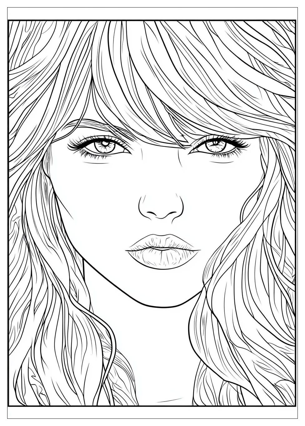 Taylor Swift Ausmalbilder 8