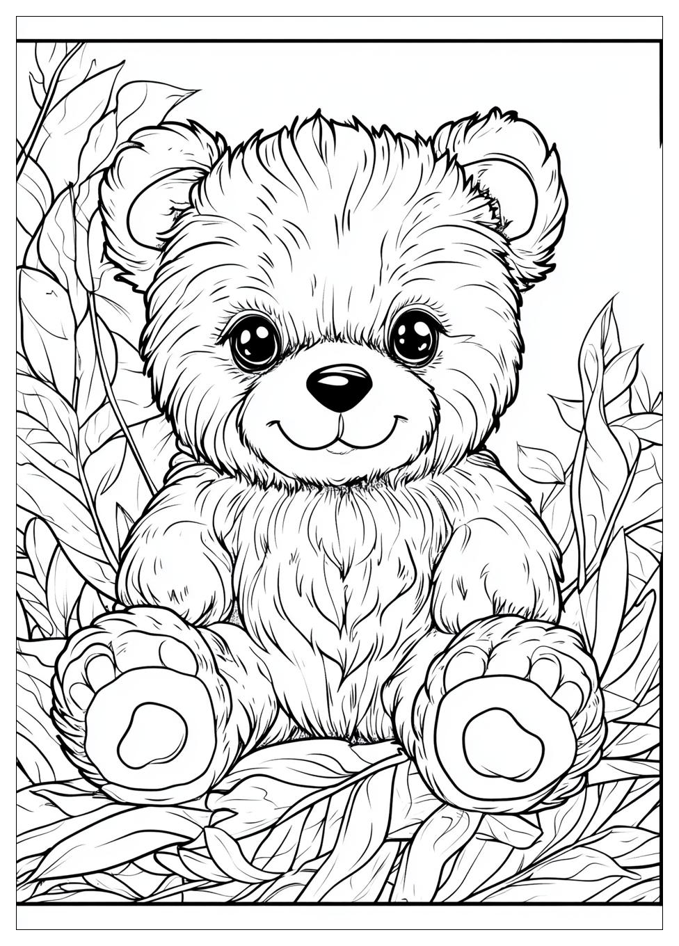 Teddy Ausmalbilder 1