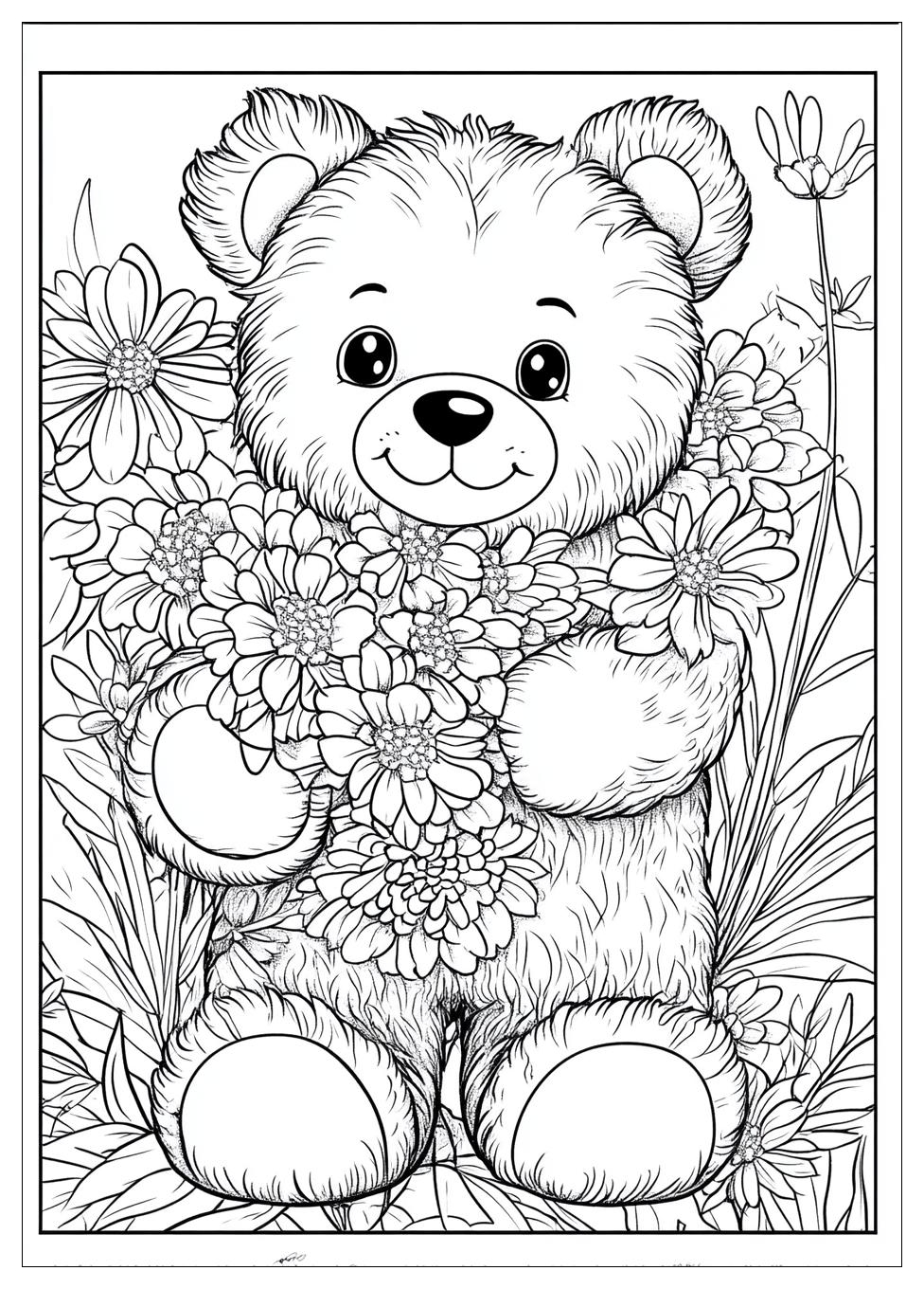 Teddy Ausmalbilder 11