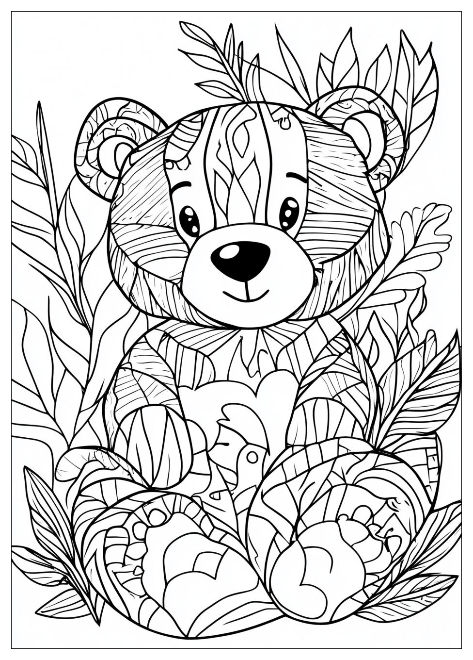 Teddy Ausmalbilder 13