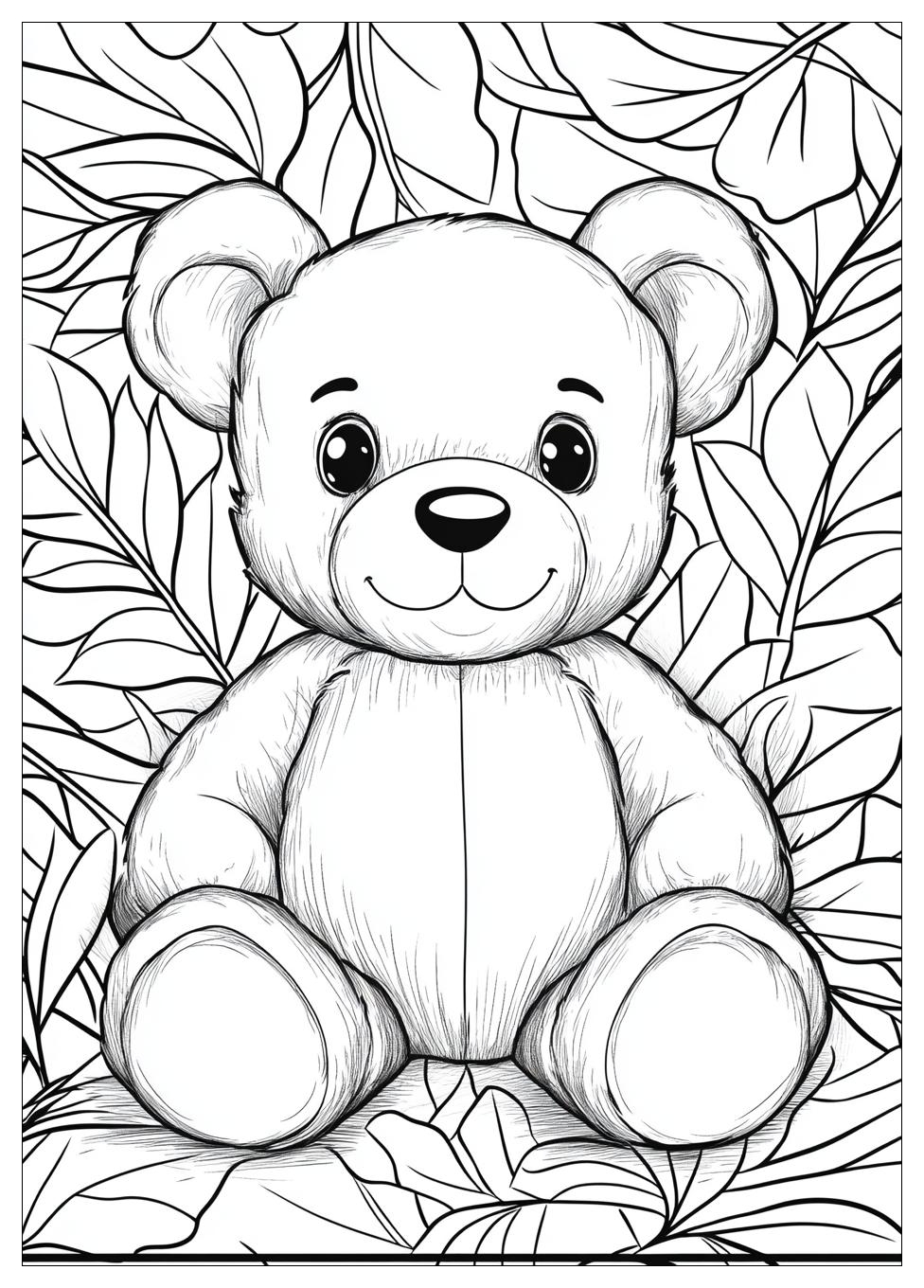 Teddy Ausmalbilder 17