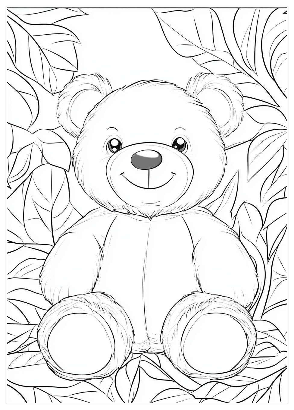 Teddy Ausmalbilder 18