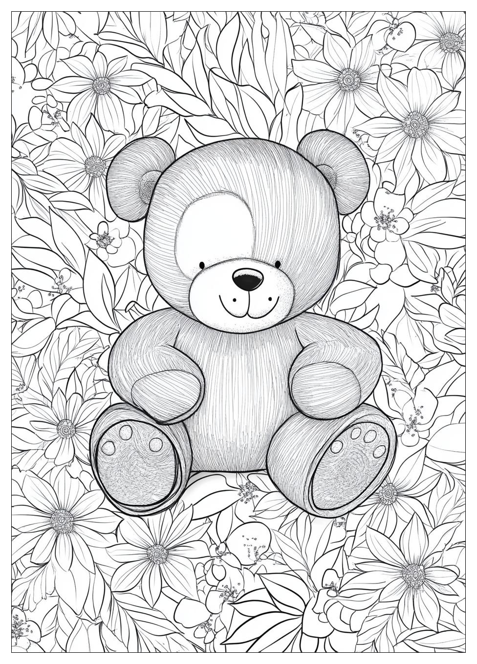 Teddy Ausmalbilder 21