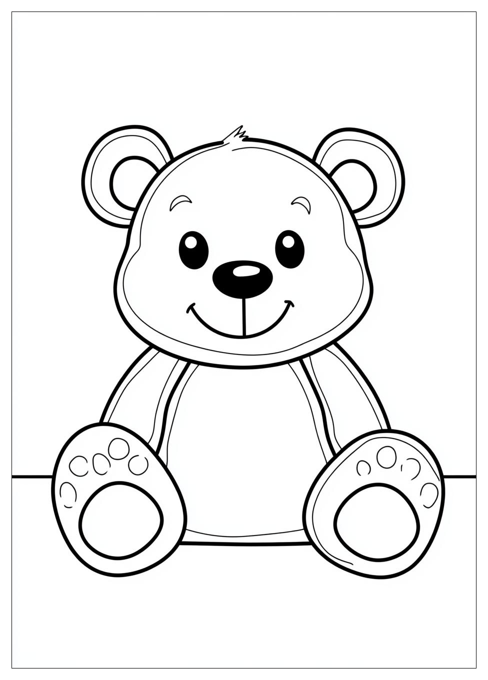 Teddy Ausmalbilder 23