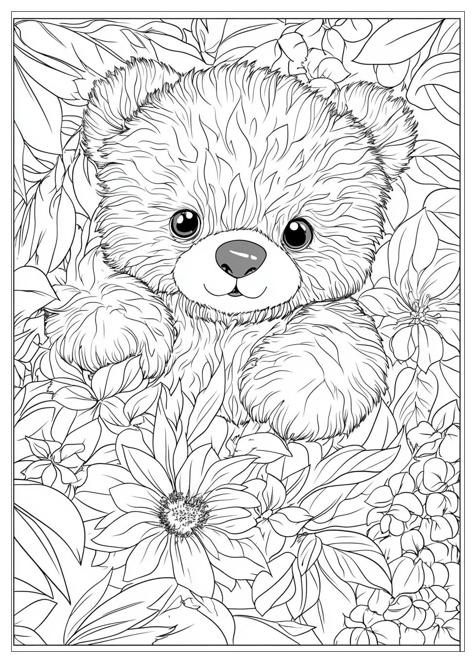Teddy Ausmalbilder 24