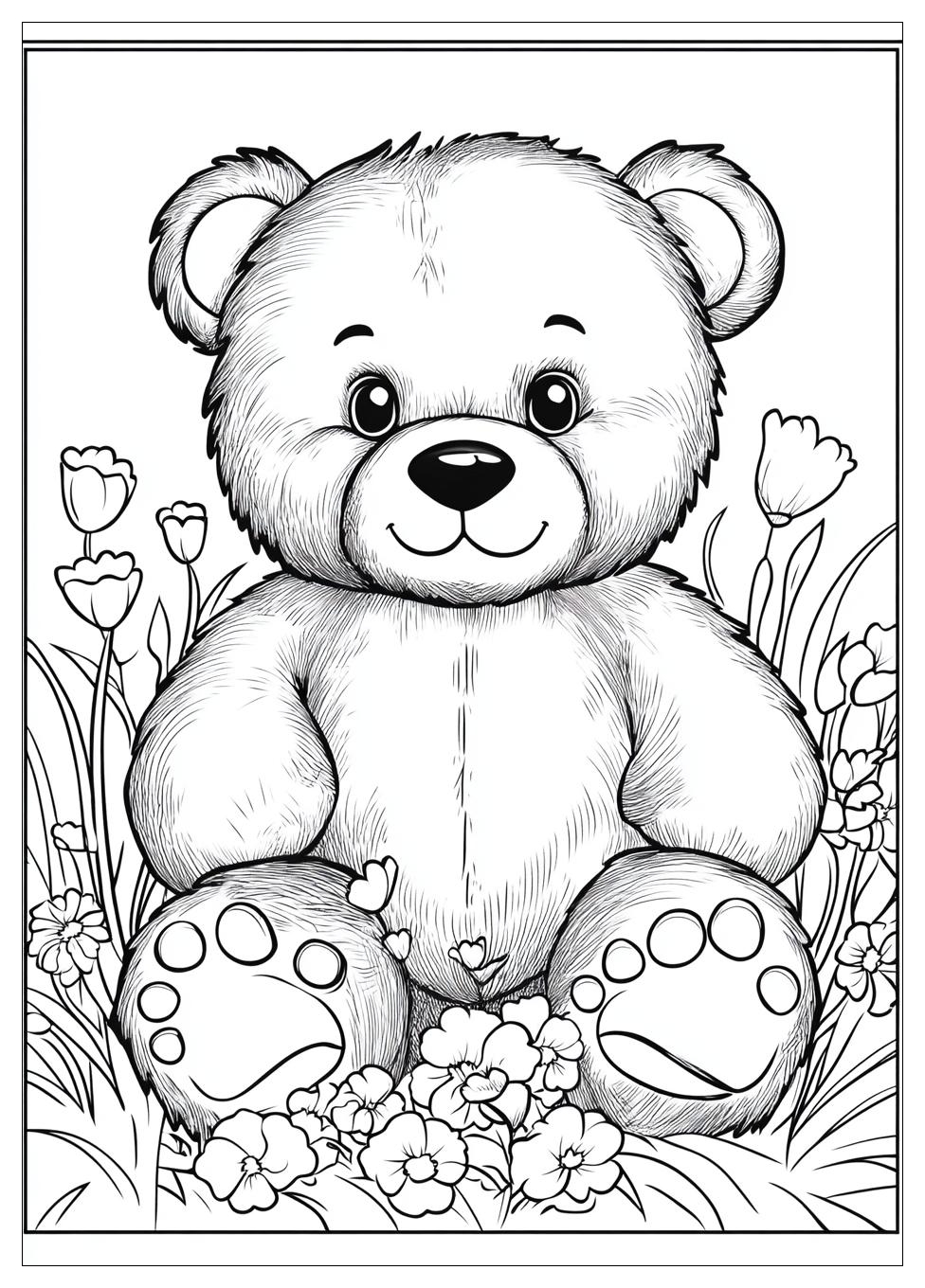 Teddy Ausmalbilder 8